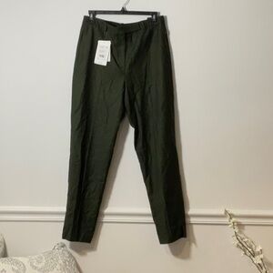 Theory Dark Green Chinos